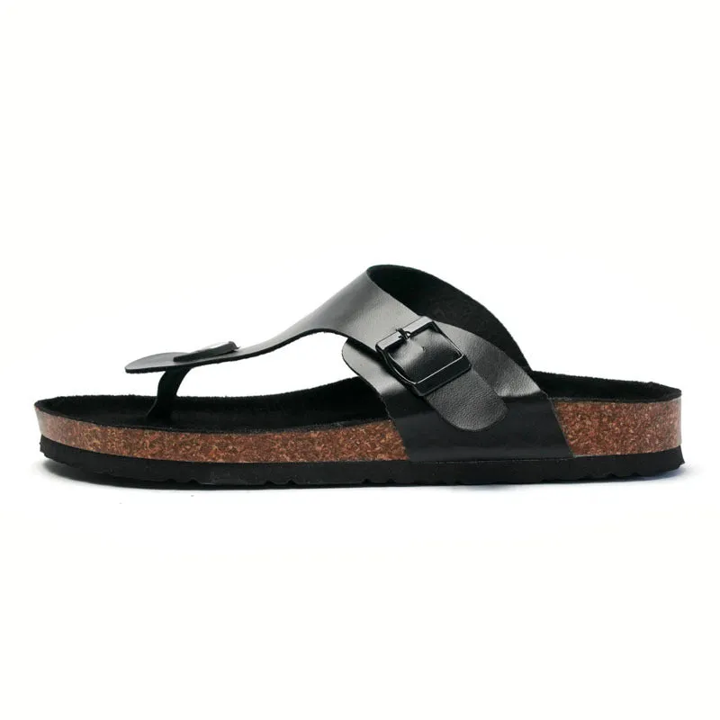 Multicolor Beach Student Casual Shoes Cork Women Slippers