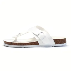 Multicolor Beach Student Casual Shoes Cork Women Slippers