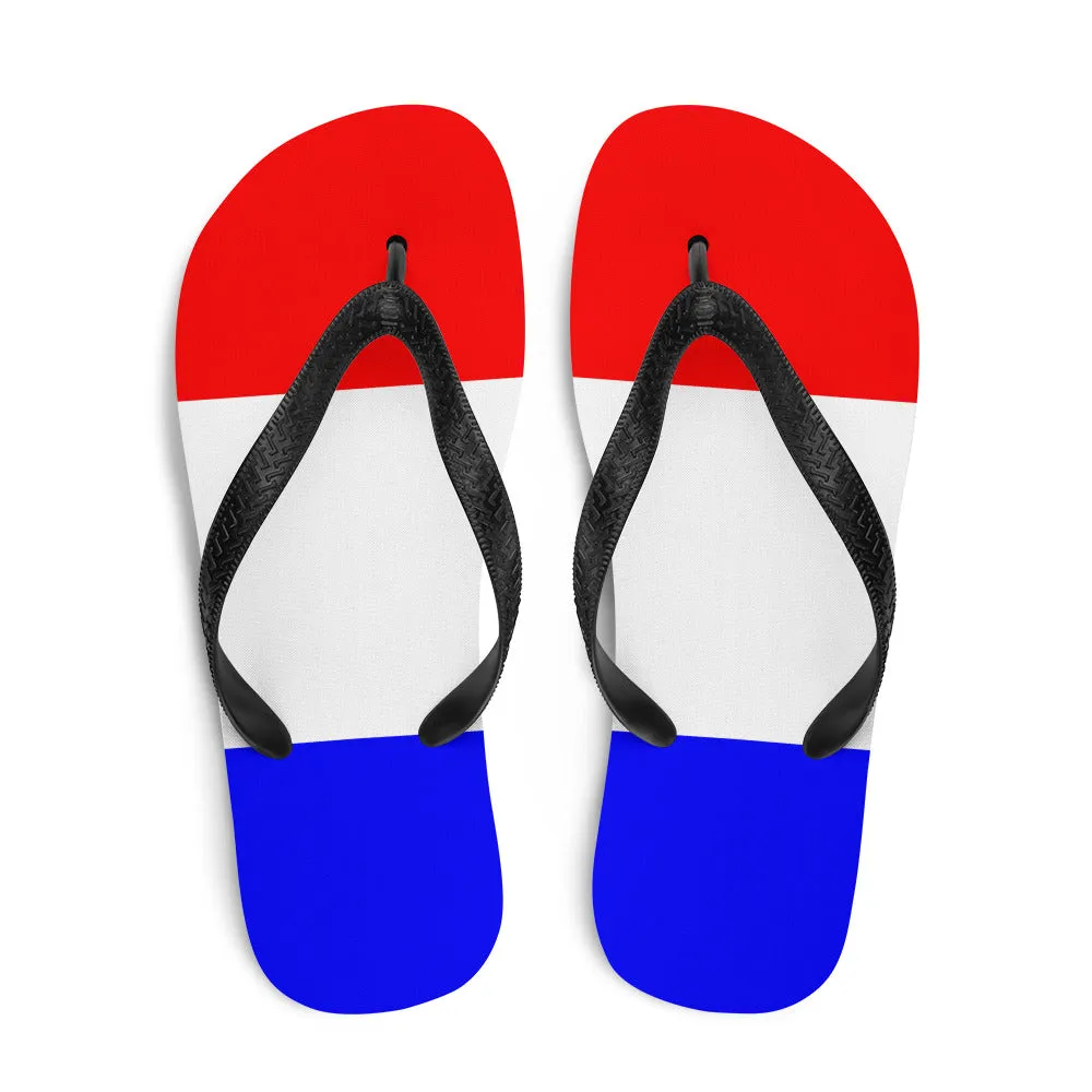 Netherland Flag - Sustainably Made Flip-Flops
