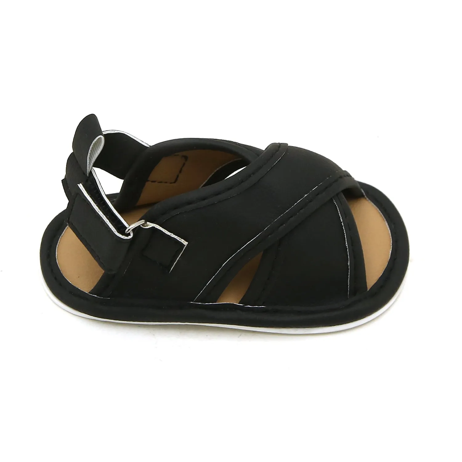 Newborn Boys Sandal - Black