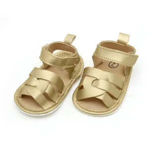 Newborn Girls Sandal - Golden