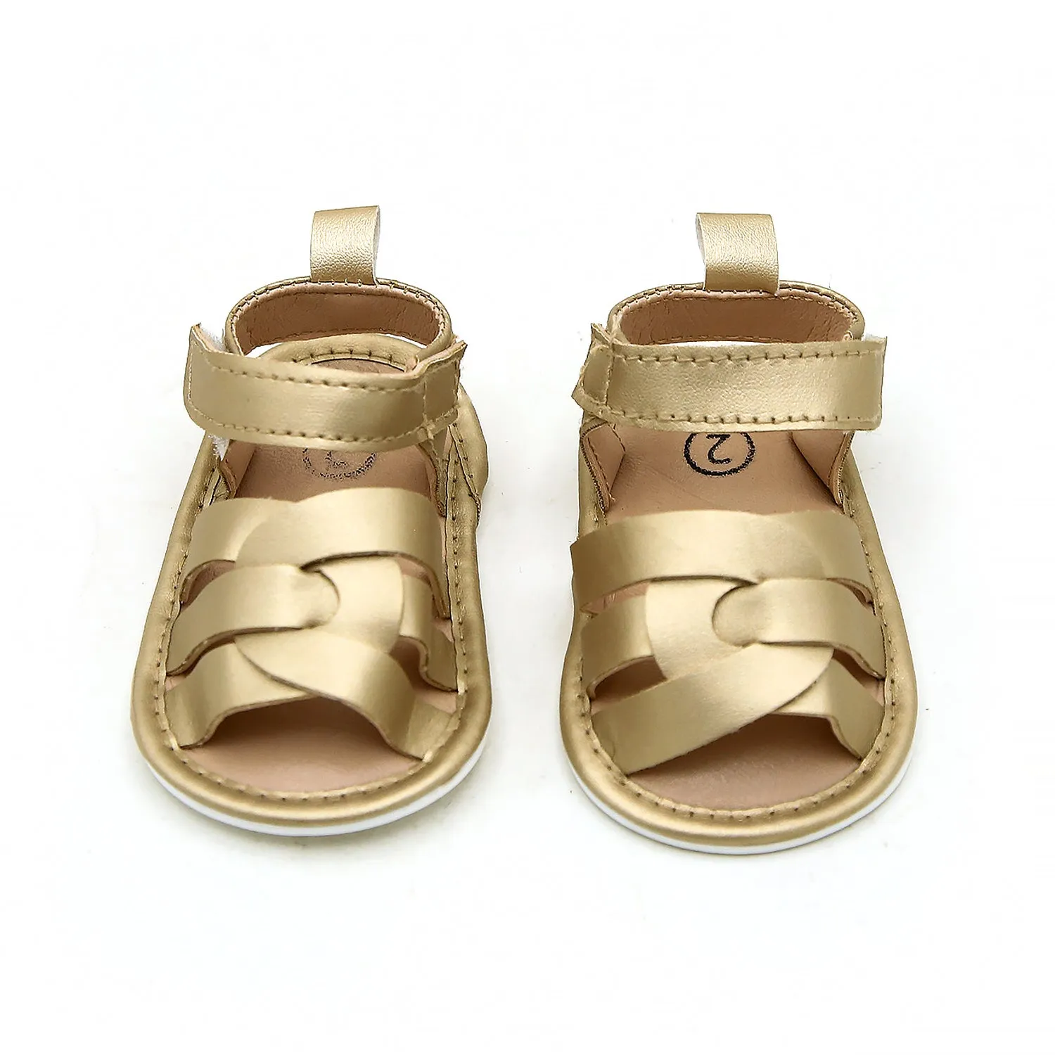 Newborn Girls Sandal - Golden