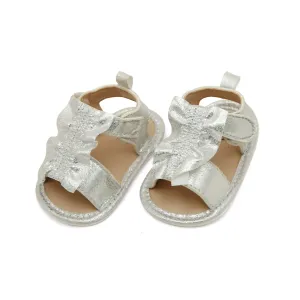 Newborn Girls Sandal - Silver