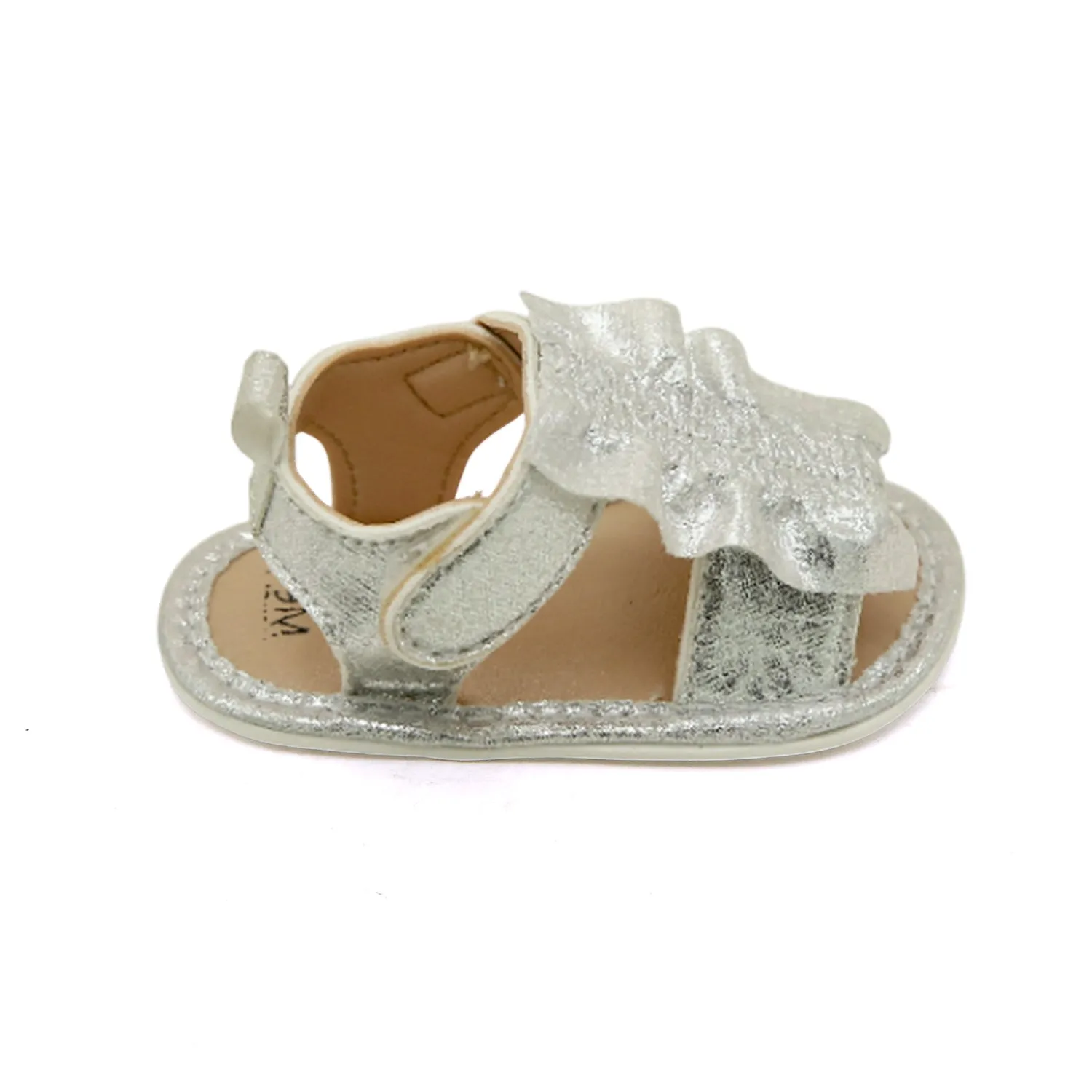Newborn Girls Sandal - Silver