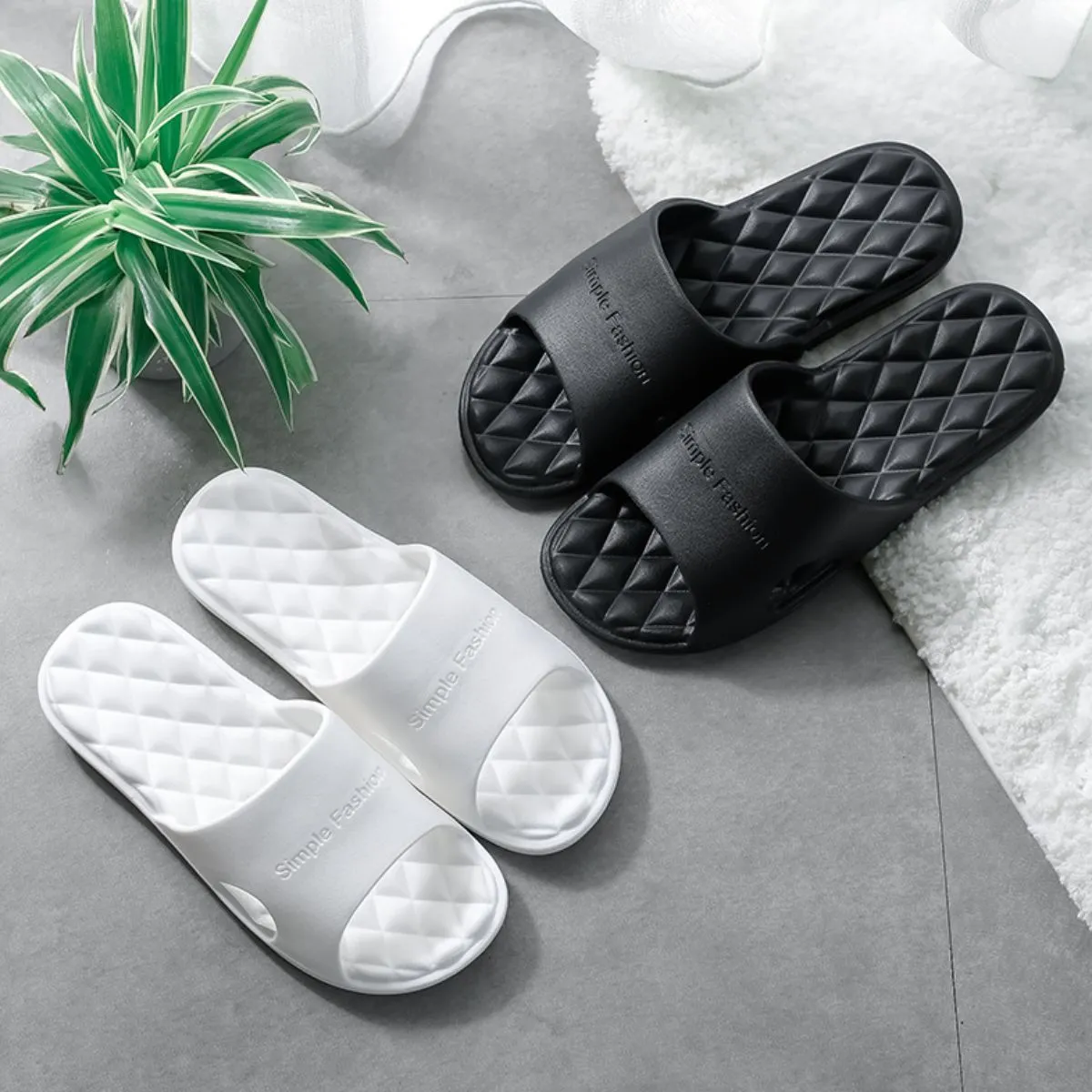 Open Toe Flats Slippers