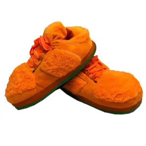 Orange Indoor Winter Slippers – Lightweight and Comfortable Fit