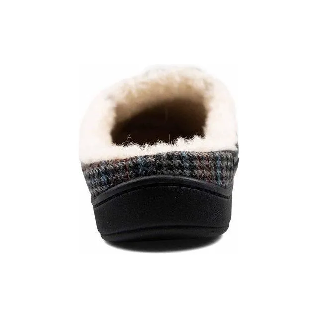 Padders Tom Mens Slippers - Blue Hounds Tooth