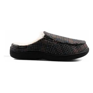 Padders Tom Mens Slippers - Blue Hounds Tooth