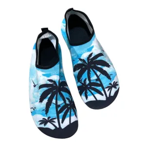 Palm Tree Aqua Shoes