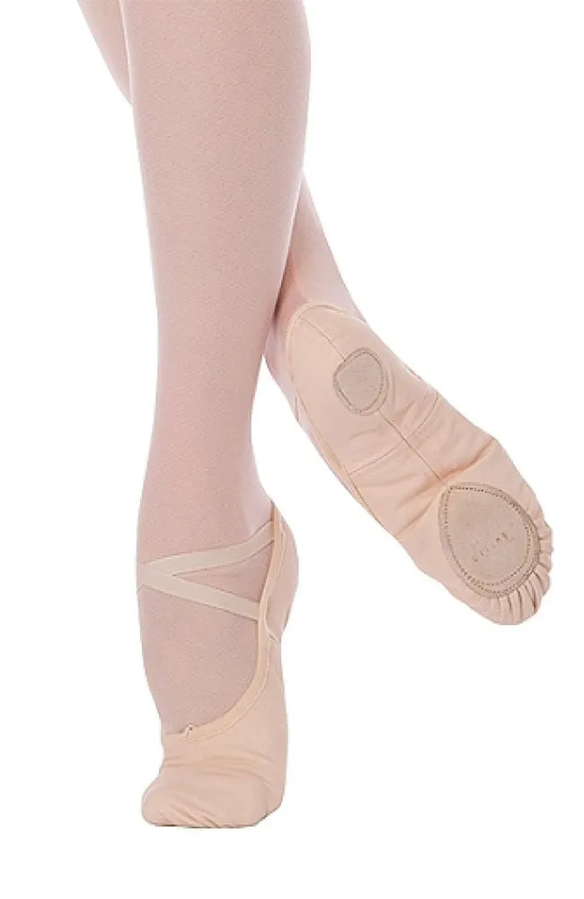 Peach totalSTRETCH Canvas Ballet Slippers - Adult