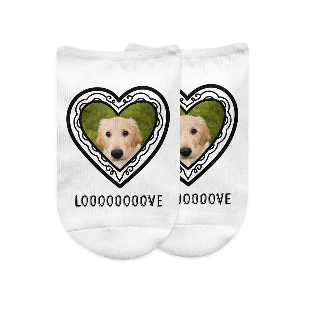 Personalized Photo Socks - Valentine's Day Gift Idea