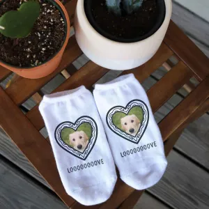 Personalized Photo Socks - Valentine's Day Gift Idea