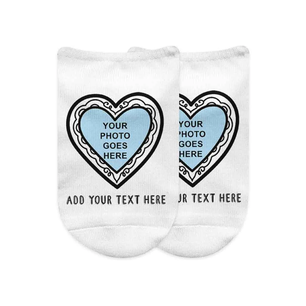 Personalized Photo Socks - Valentine's Day Gift Idea