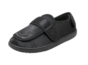 Physician L2 Black Satin Women's Slipper