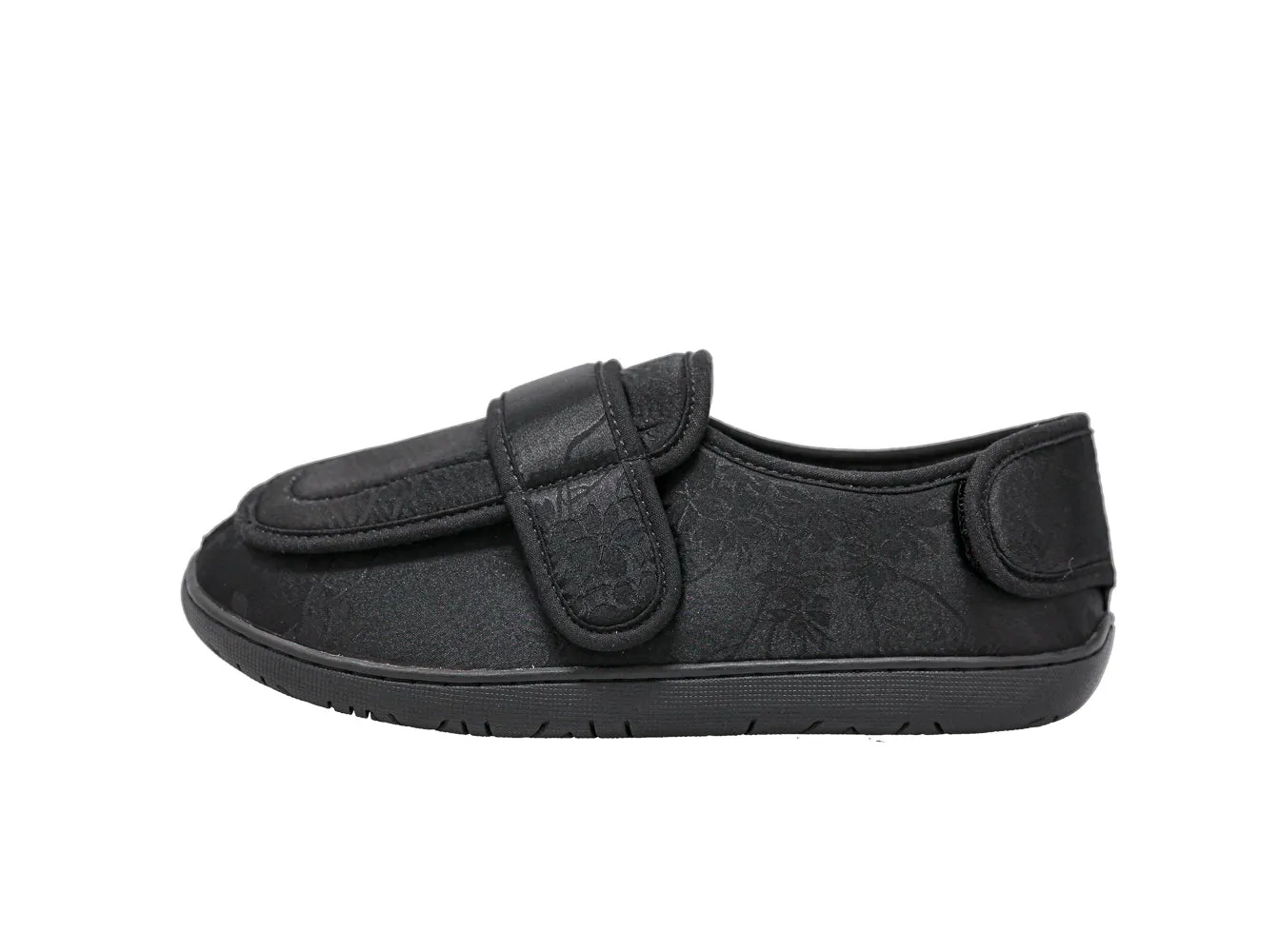 Physician L2 Black Satin Women's Slipper