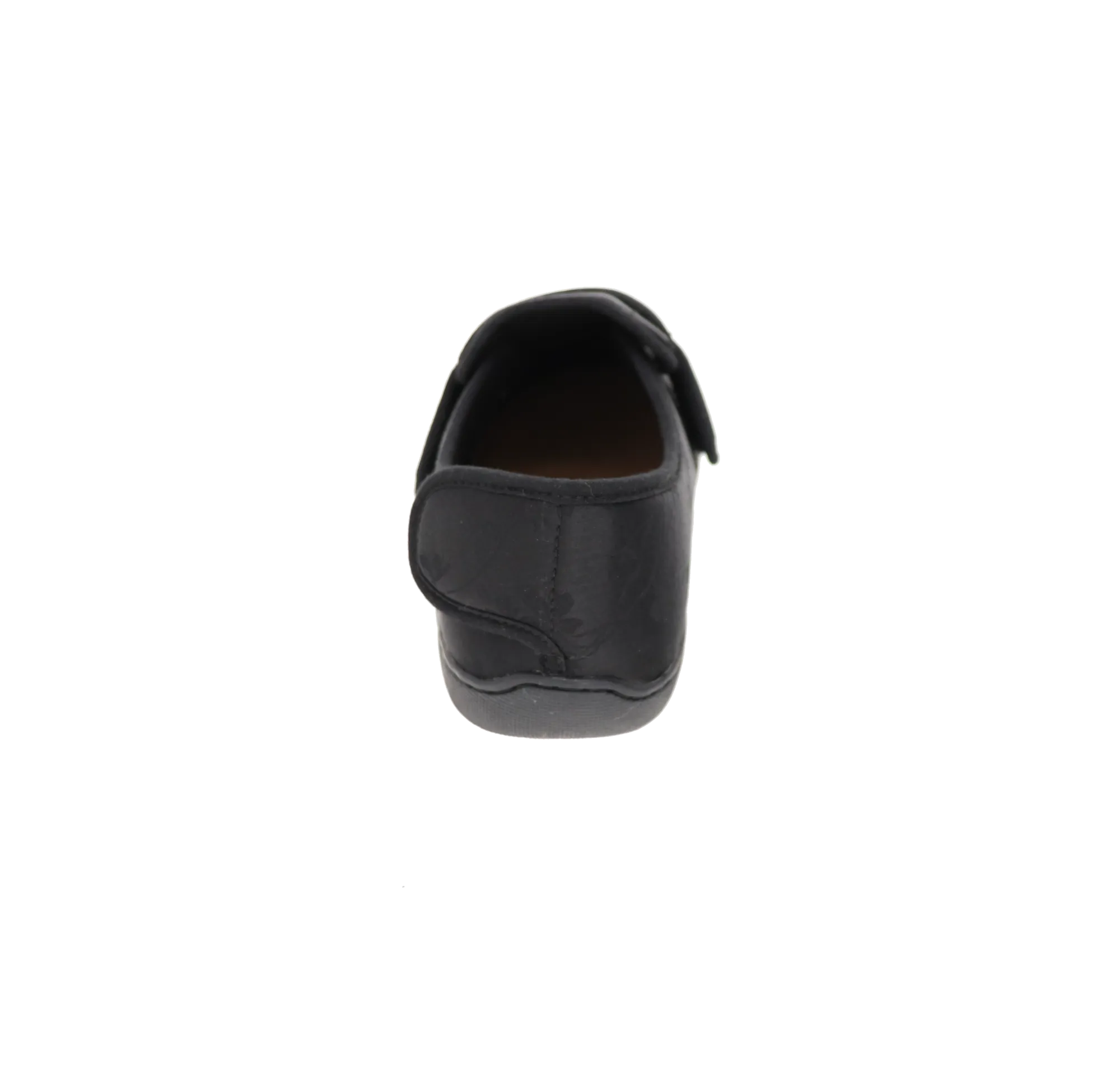 Physician L2 Black Satin Women's Slipper