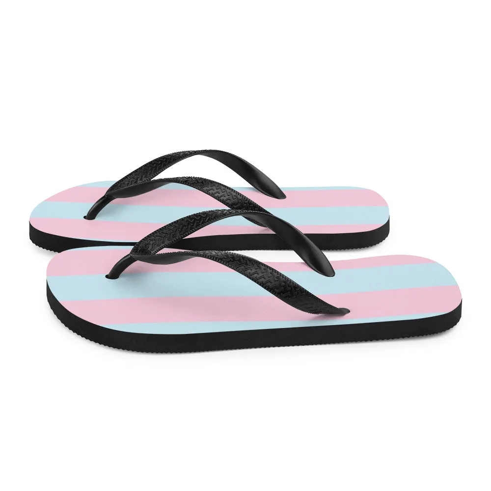 Pink Blue - Sustainably Made Flip-Flops
