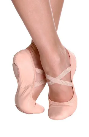 Pink Brit Split Sole Ballet Slippers - Adult