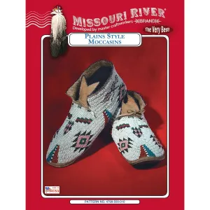 Plains Style Moccasins Pattern
