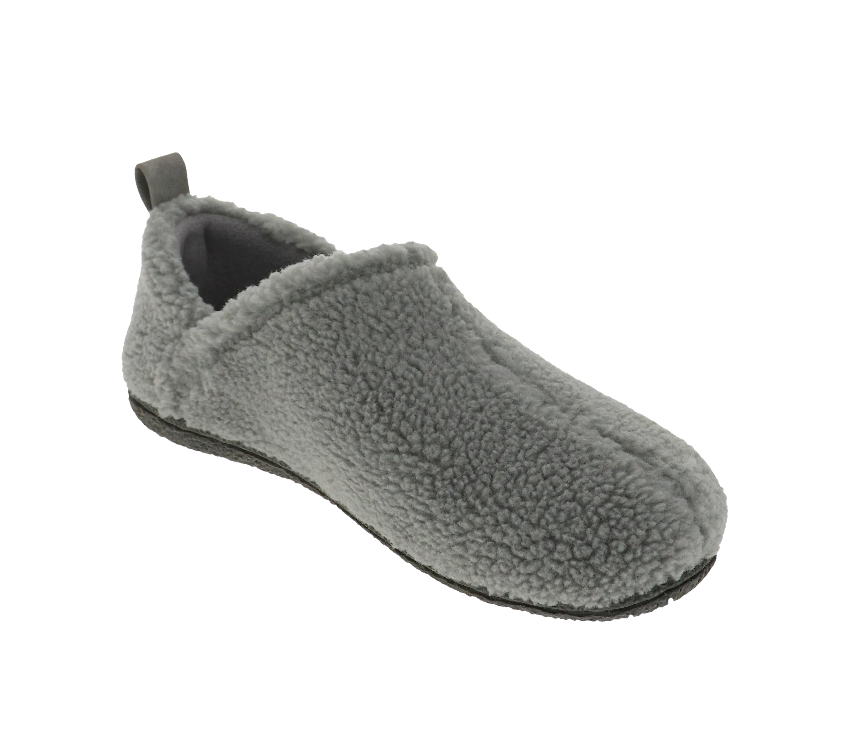 Plush Grey Women's Slipper