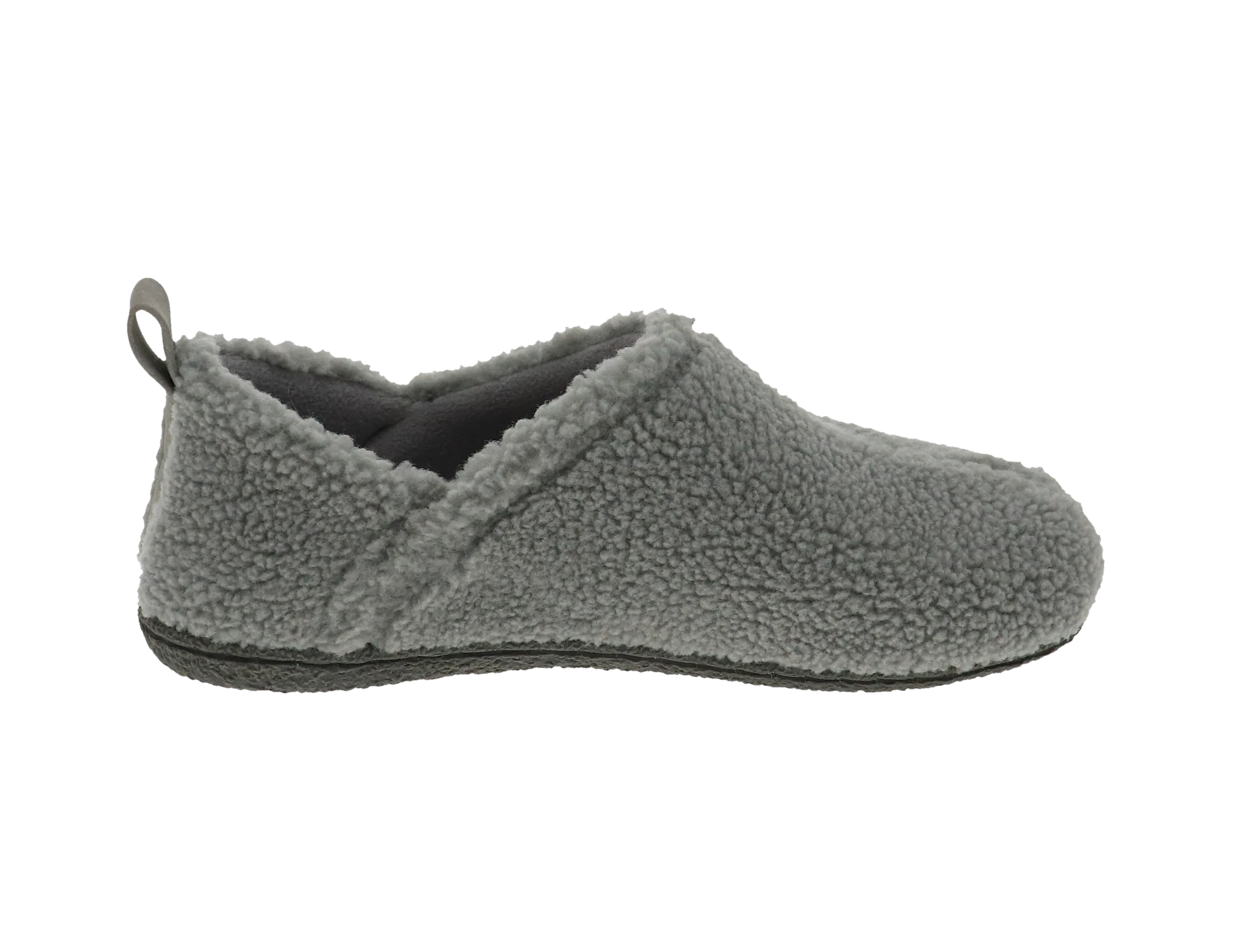 Plush Grey Women's Slipper