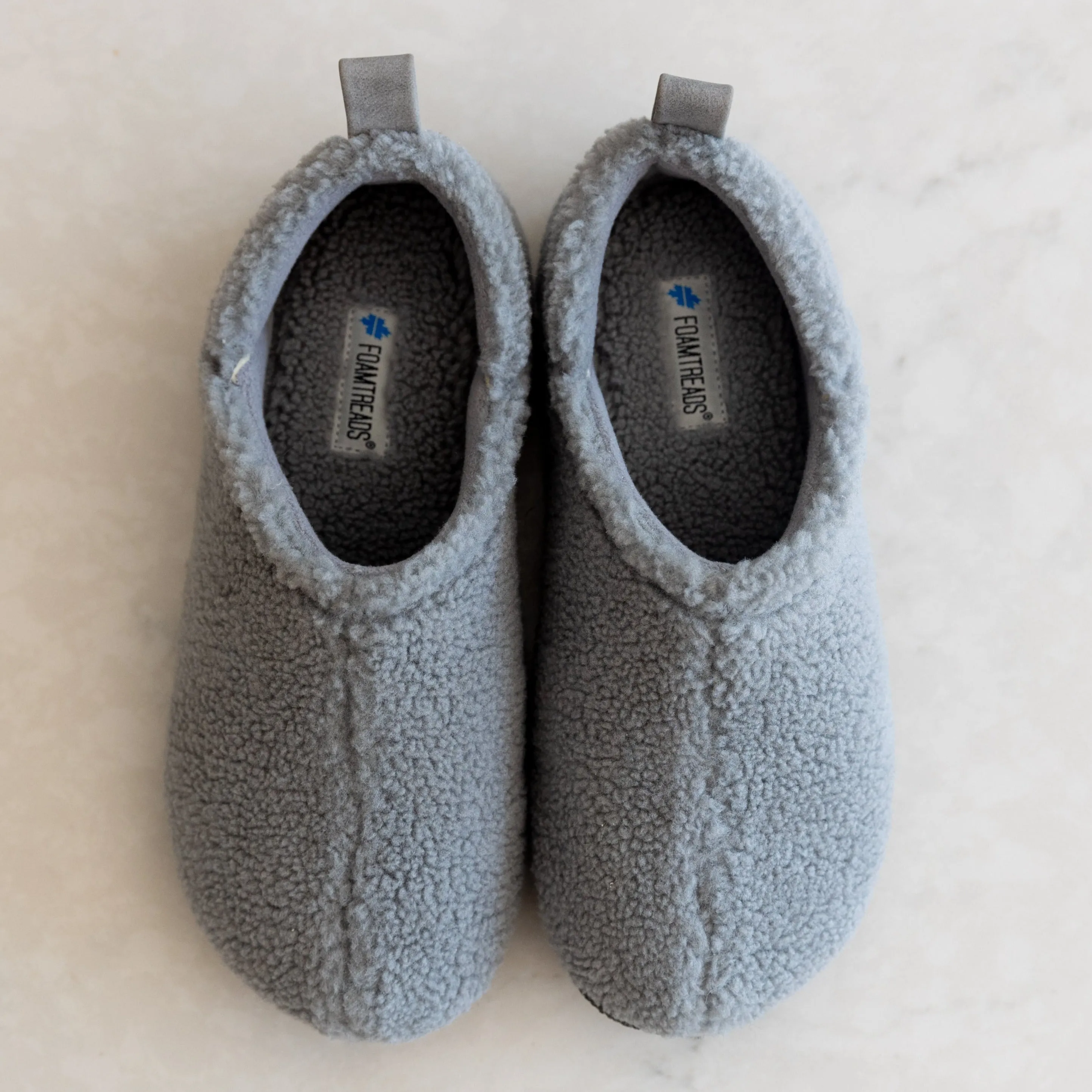 Plush Grey Women's Slipper