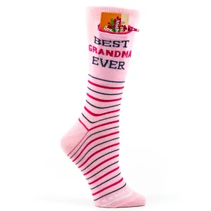 Pocket Socks® Best Grandma, Womens