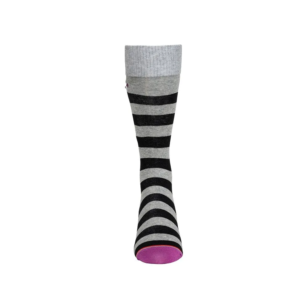 Pocket Socks®, Grey Rugby, Mens