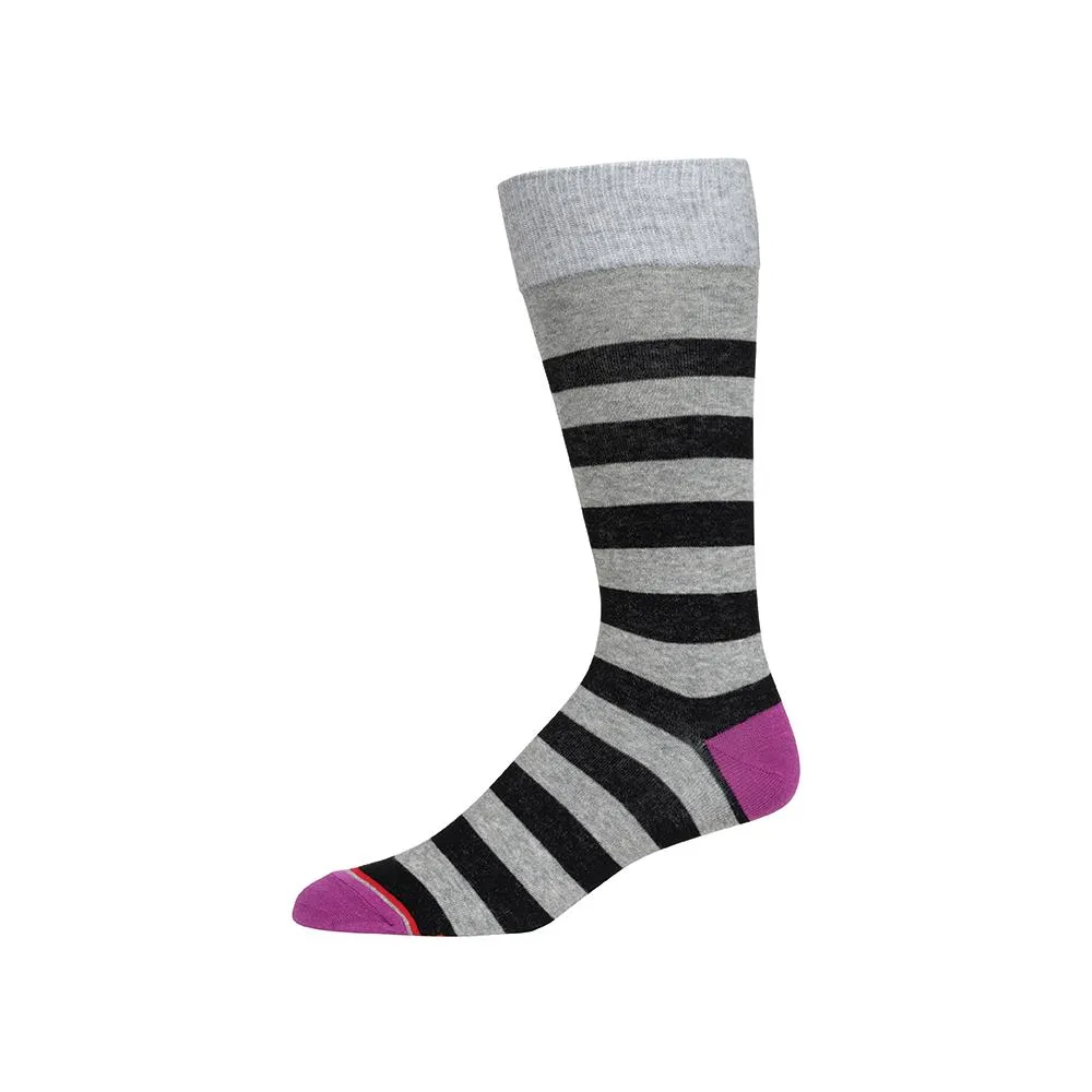 Pocket Socks®, Grey Rugby, Mens