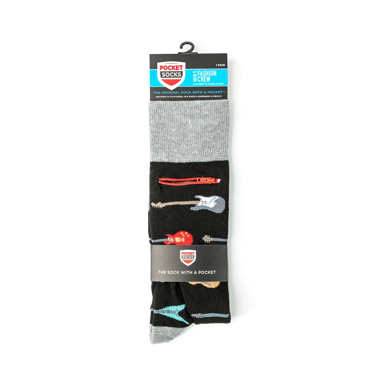 Pocket Socks® Guitars, Mens