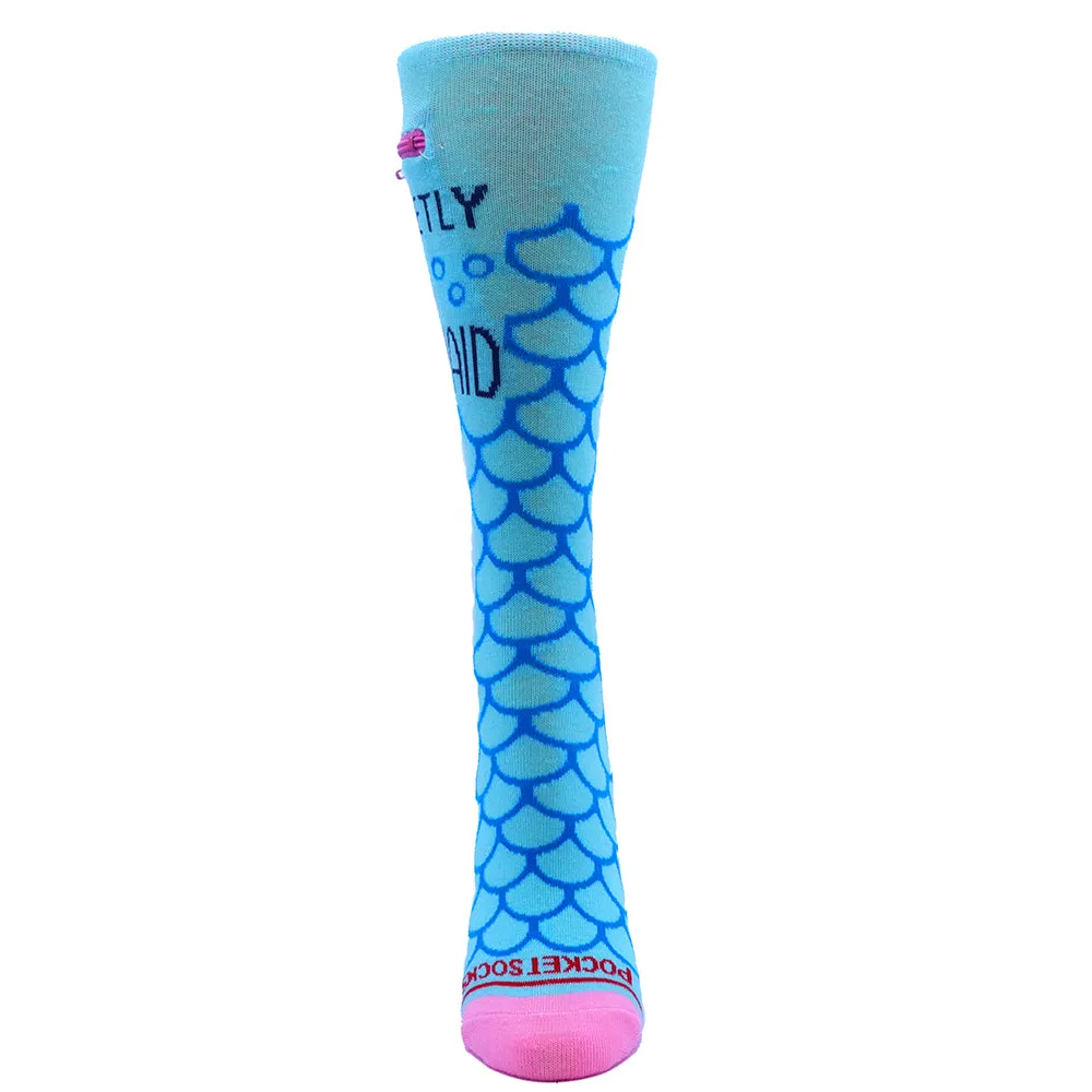 Pocket Socks® Mermaid, Womens