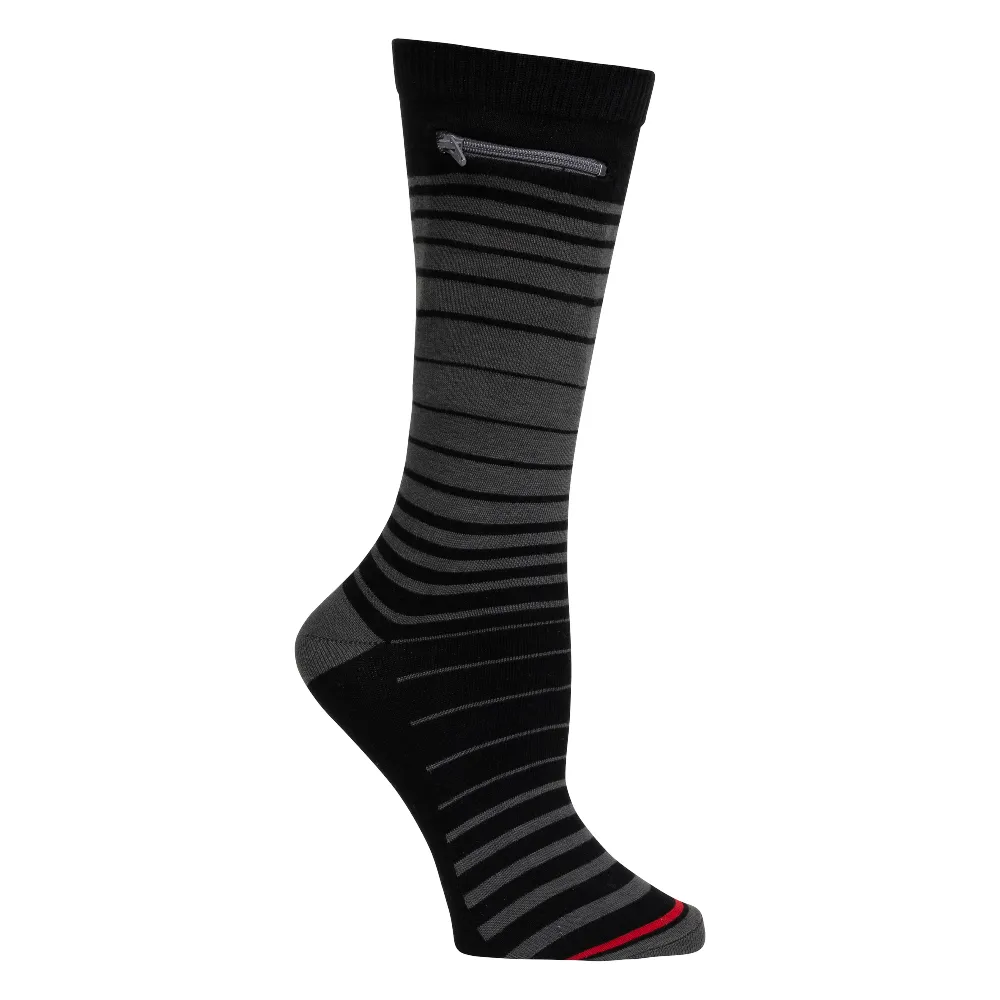 Pocket Socks®, Ombre Black, Womens