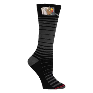 Pocket Socks®, Ombre Black, Womens