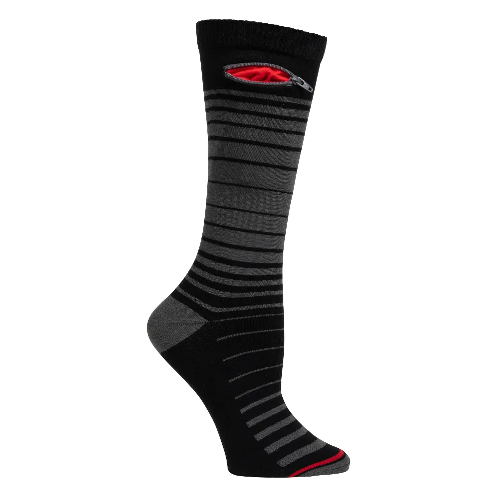Pocket Socks®, Ombre Black, Womens