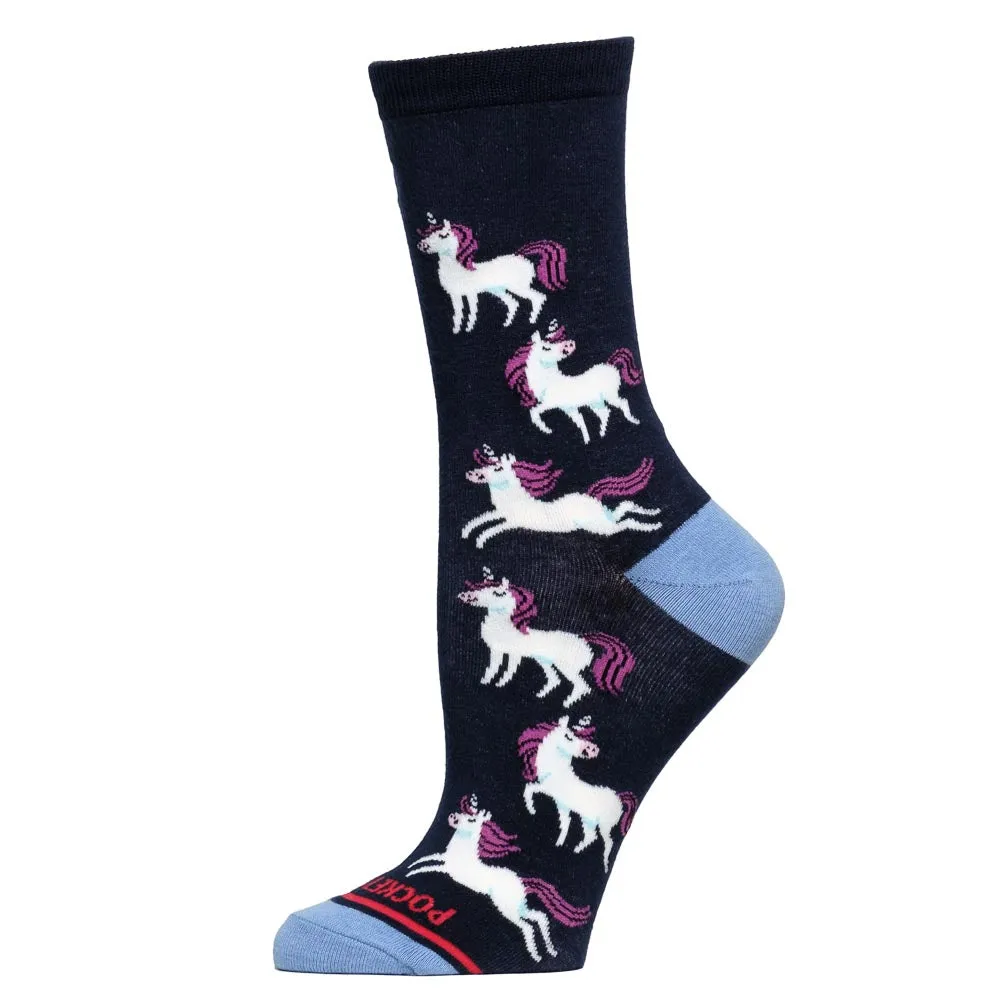 Pocket Socks®, Unicorns, Womens