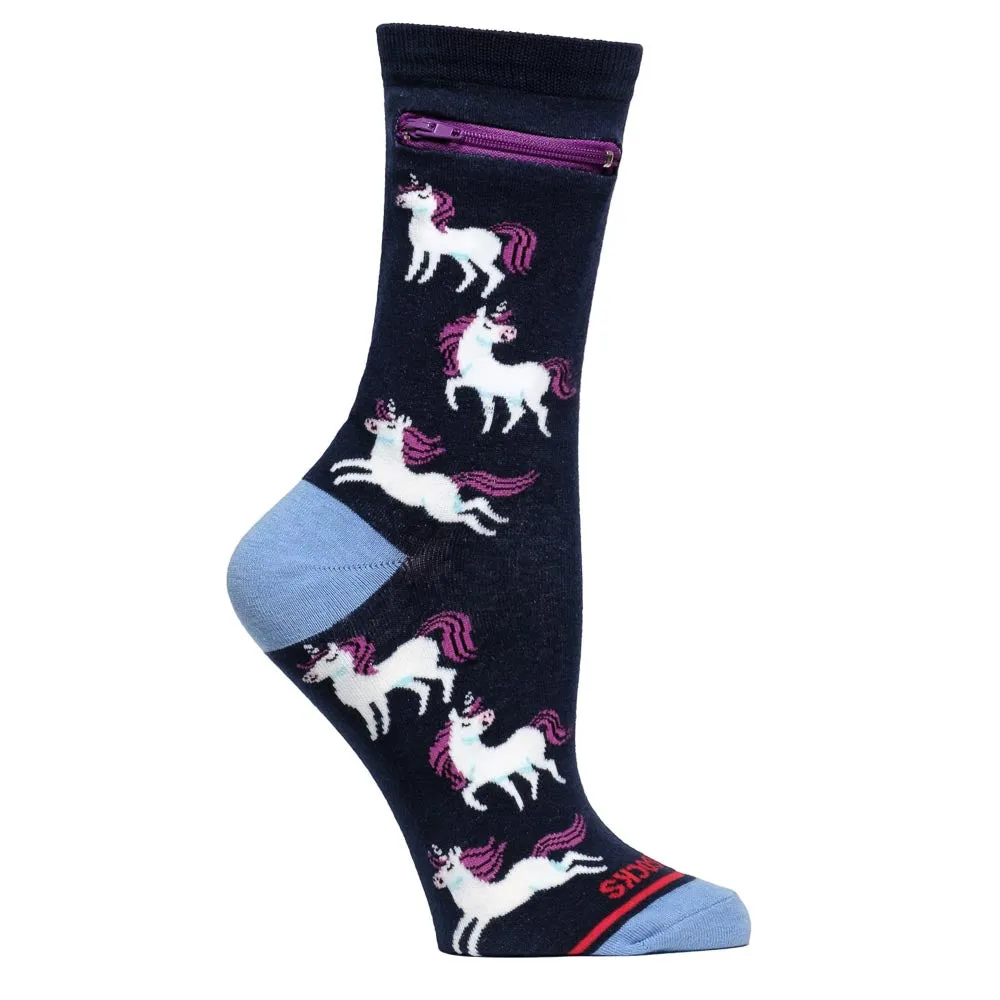 Pocket Socks®, Unicorns, Womens