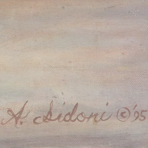 "Liza" By Anthony Sidoni 1995 Signed Oil on Canvas 24"x30"