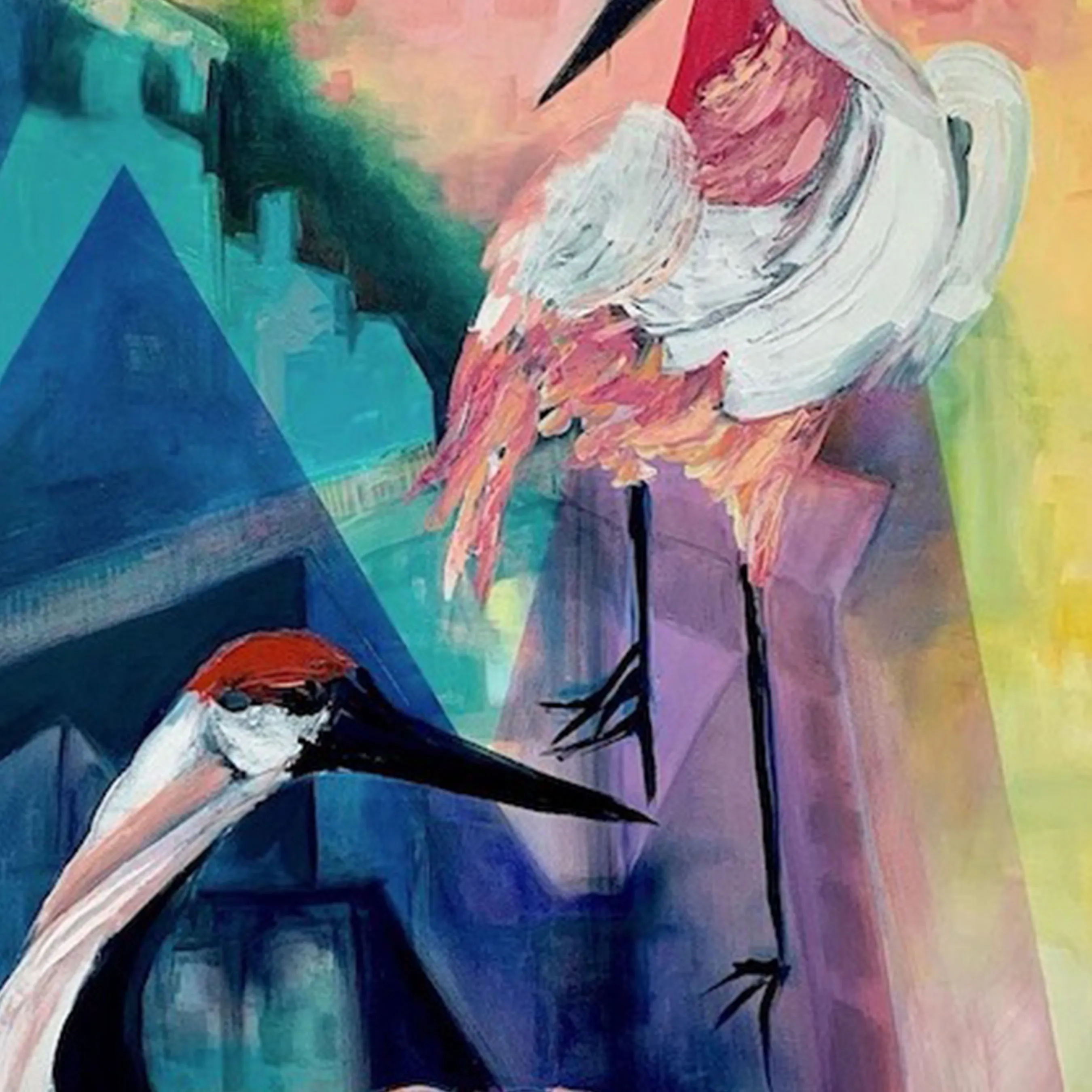 Rainy Day Crane