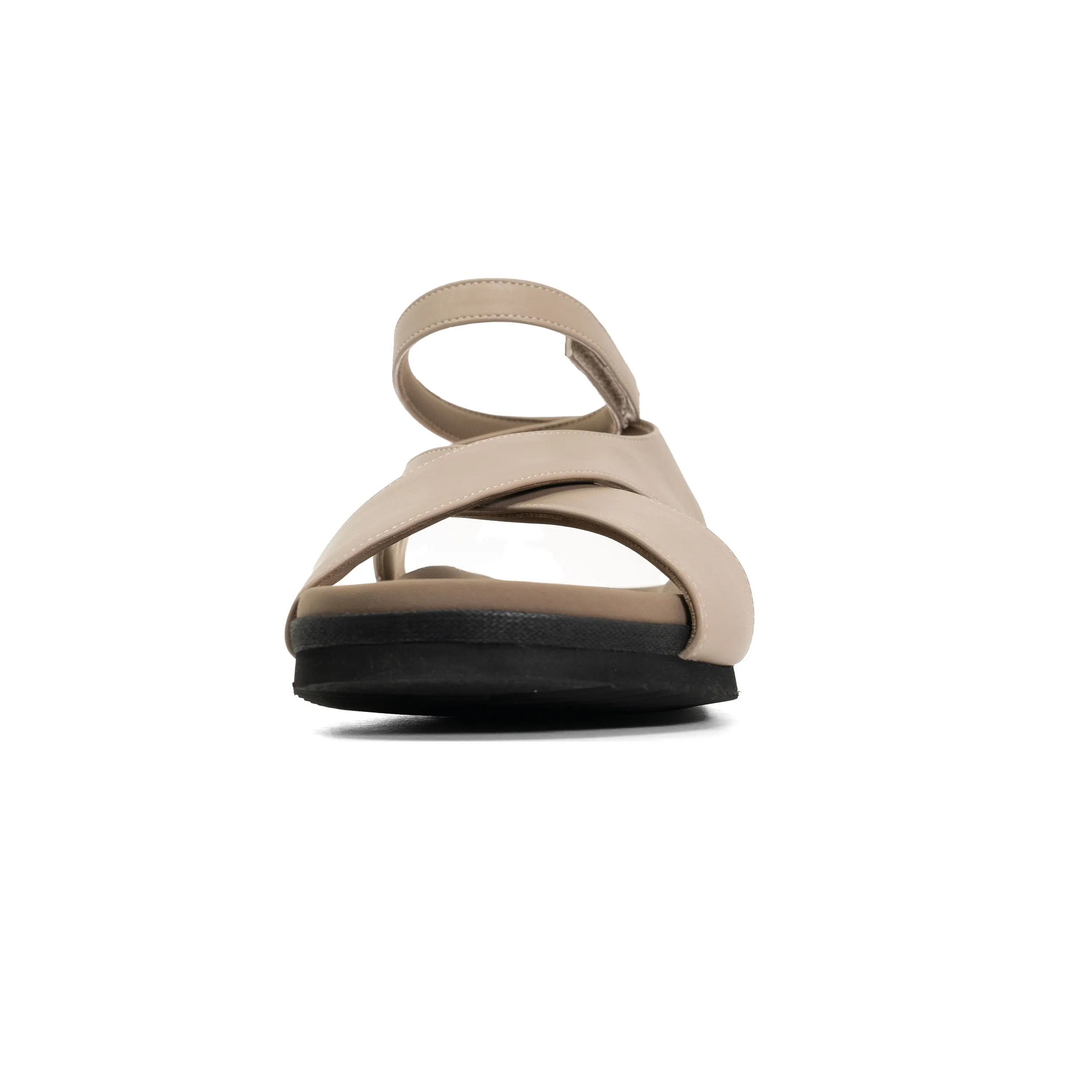 ROAM CROSSOVER SANDAL OYSTER VEGAN LEATHER