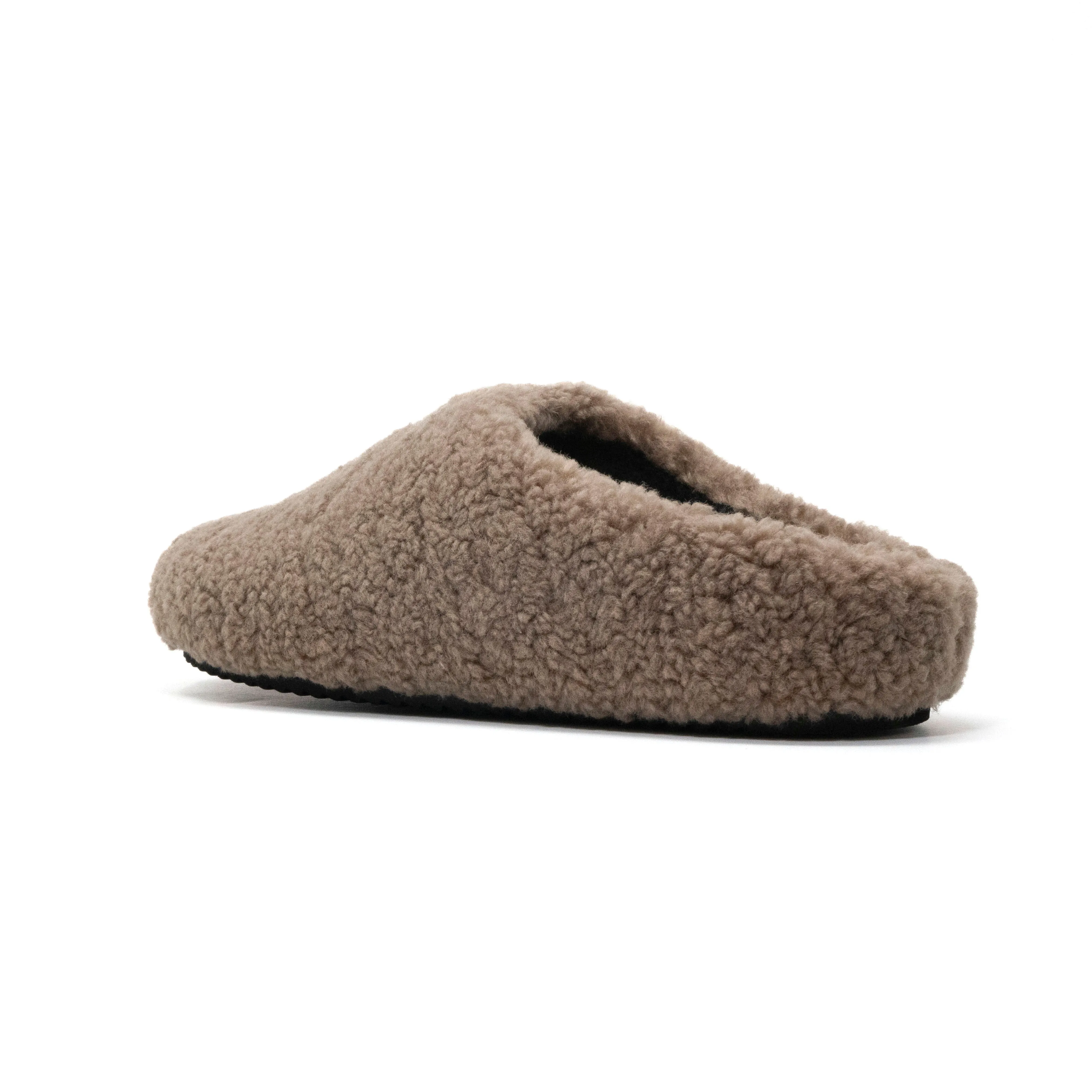 ROAM FUZZY CLOG OAT FAUX SHEARLING