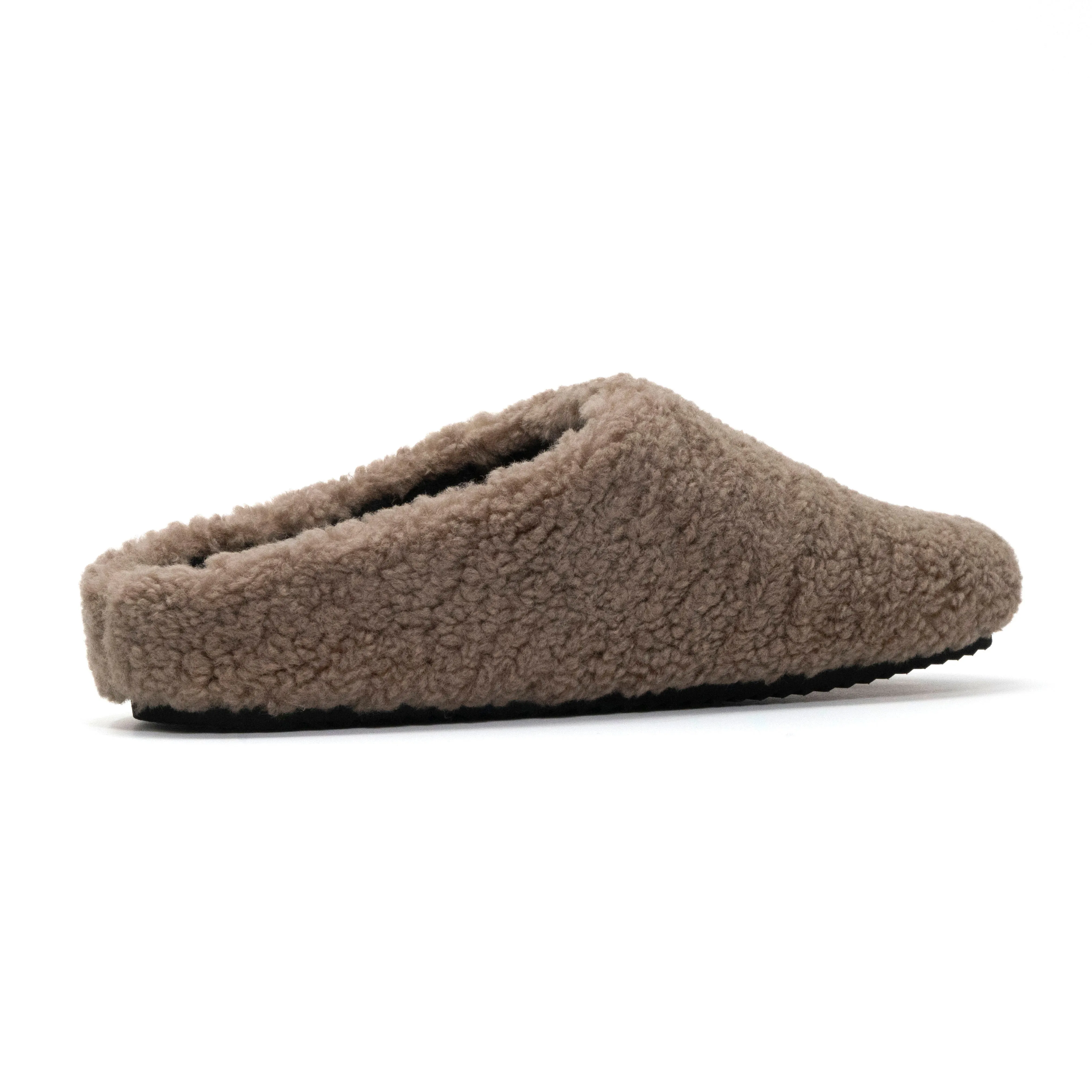 ROAM FUZZY CLOG OAT FAUX SHEARLING