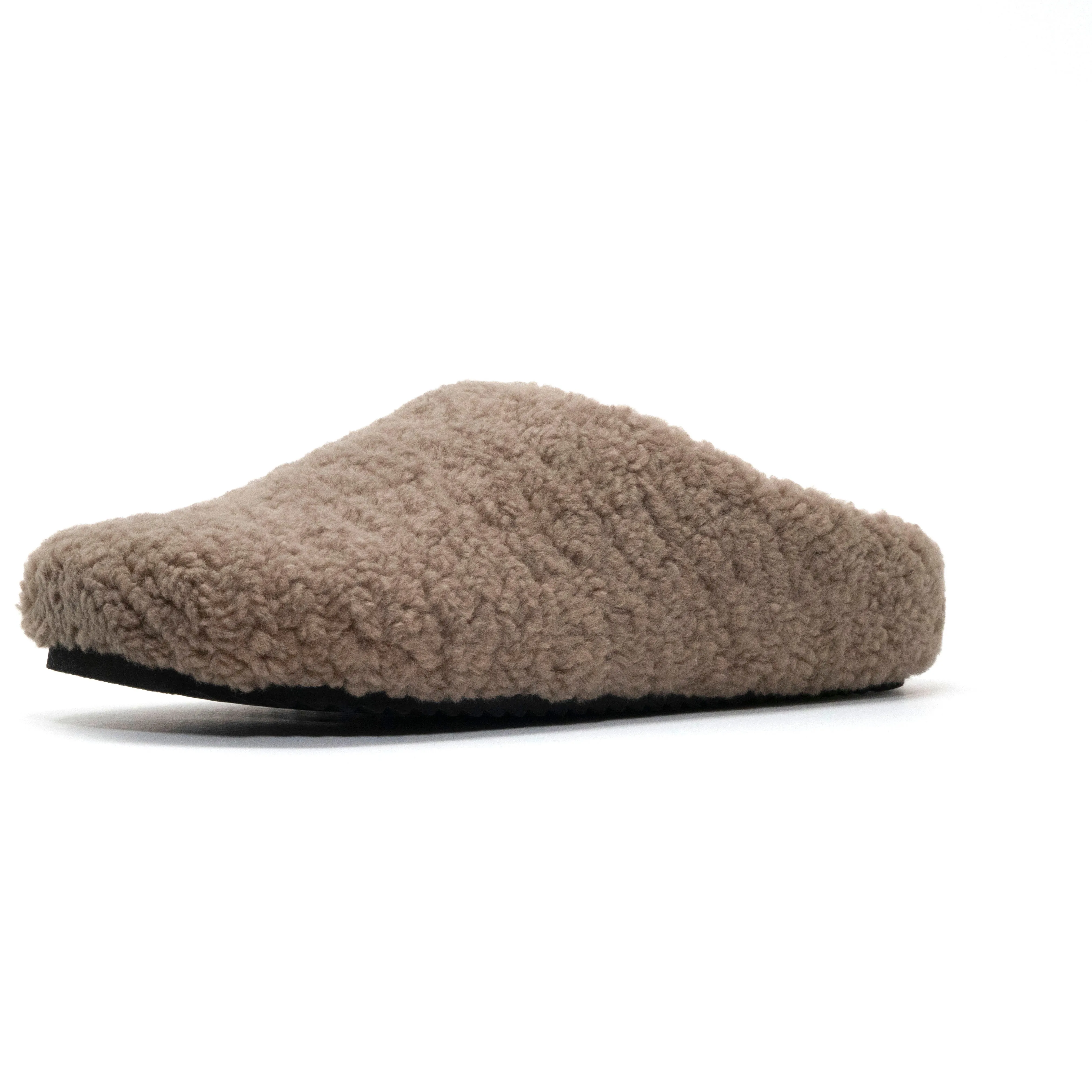 ROAM FUZZY CLOG OAT FAUX SHEARLING