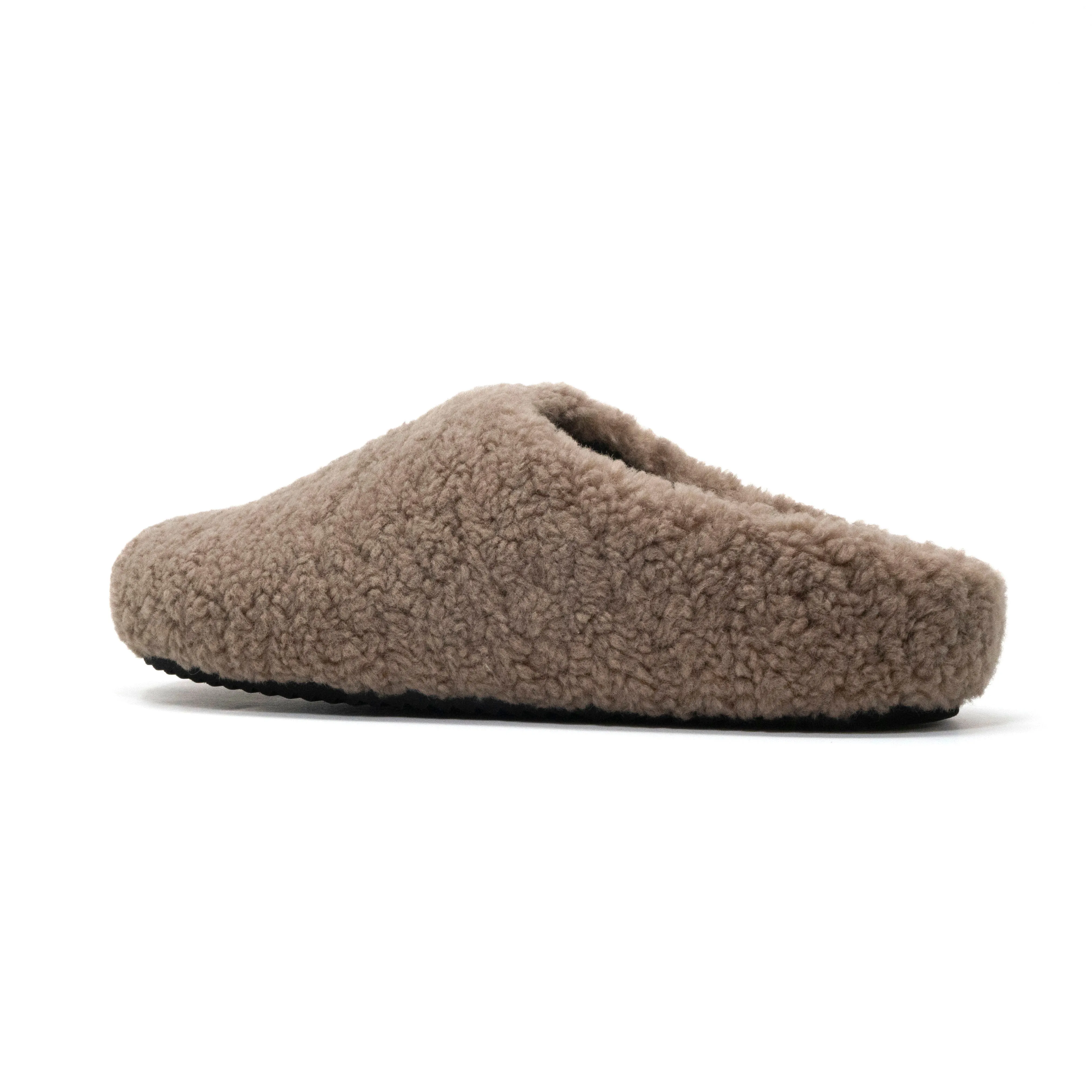 ROAM FUZZY CLOG OAT FAUX SHEARLING