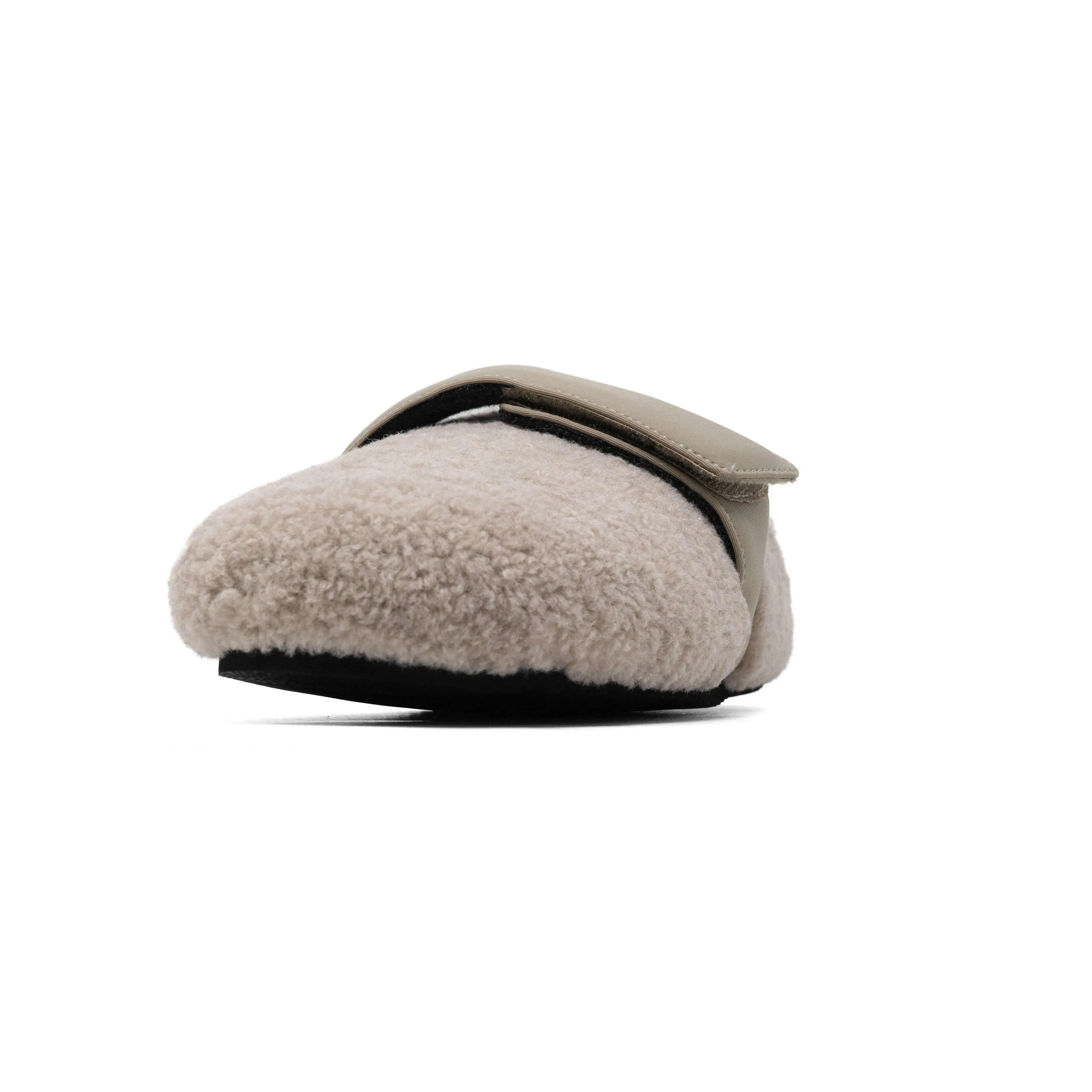 ROAM FUZZY LOAFER MULE CEMENT FAUX SHEARLING