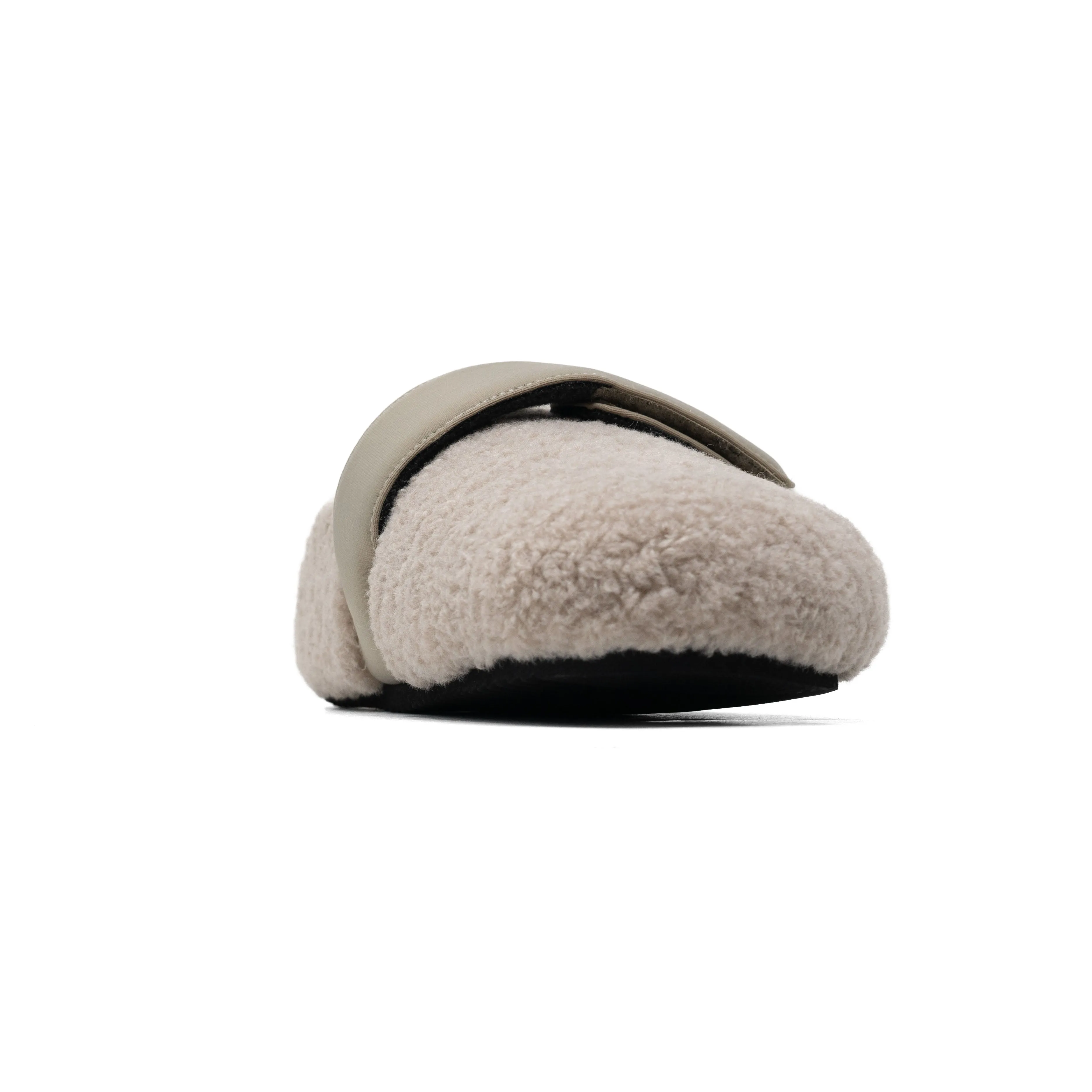 ROAM FUZZY LOAFER MULE CEMENT FAUX SHEARLING