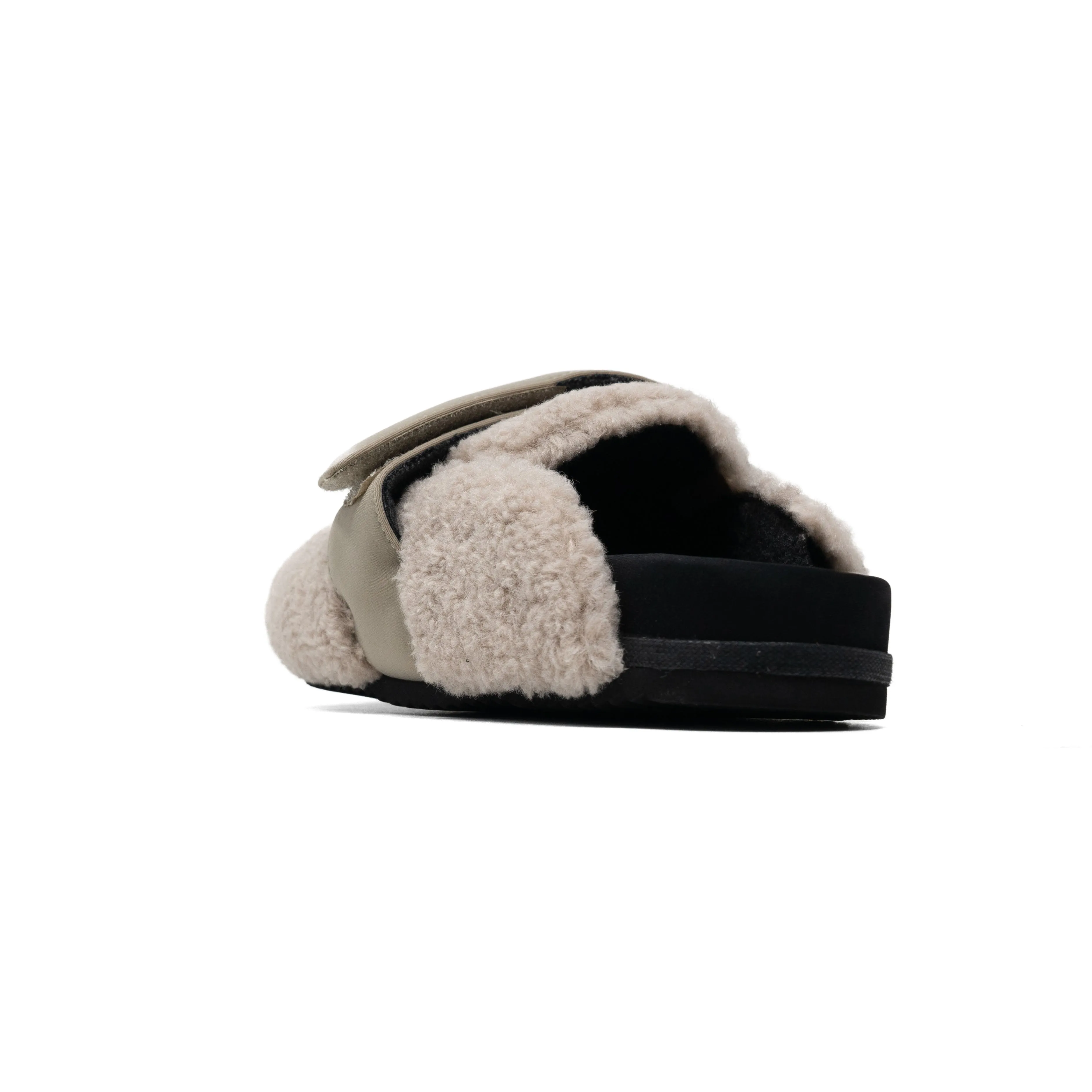 ROAM FUZZY LOAFER MULE CEMENT FAUX SHEARLING