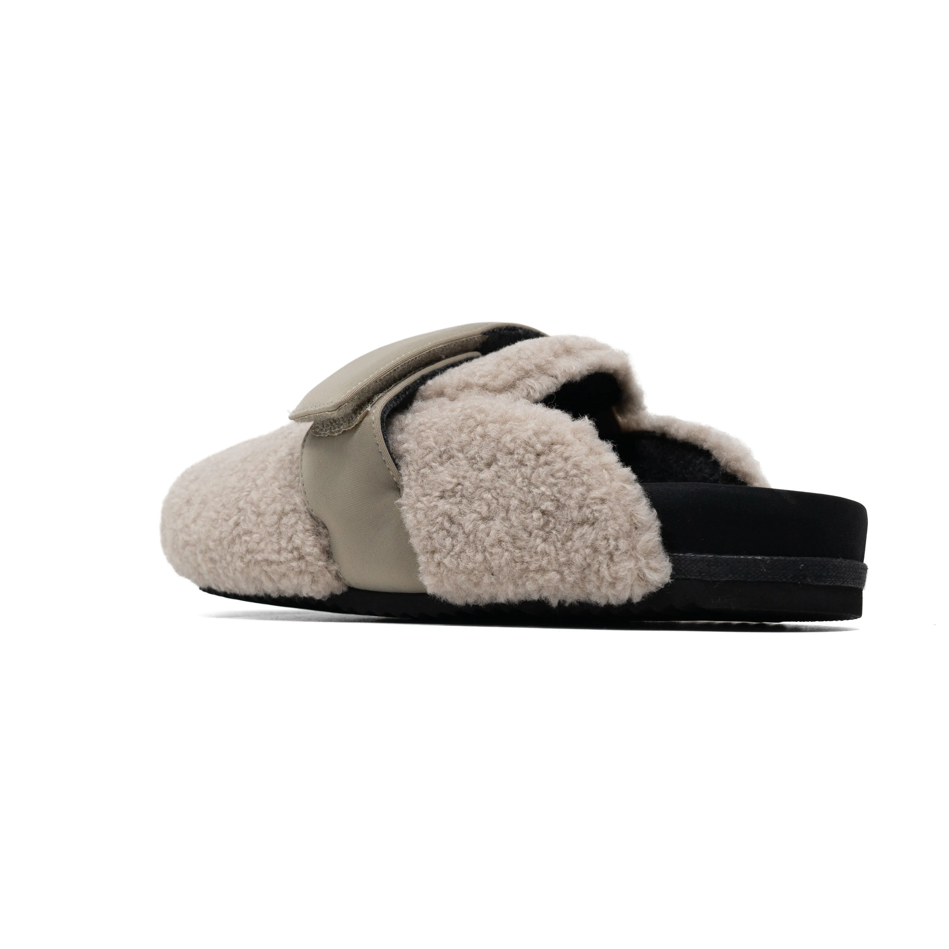 ROAM FUZZY LOAFER MULE CEMENT FAUX SHEARLING