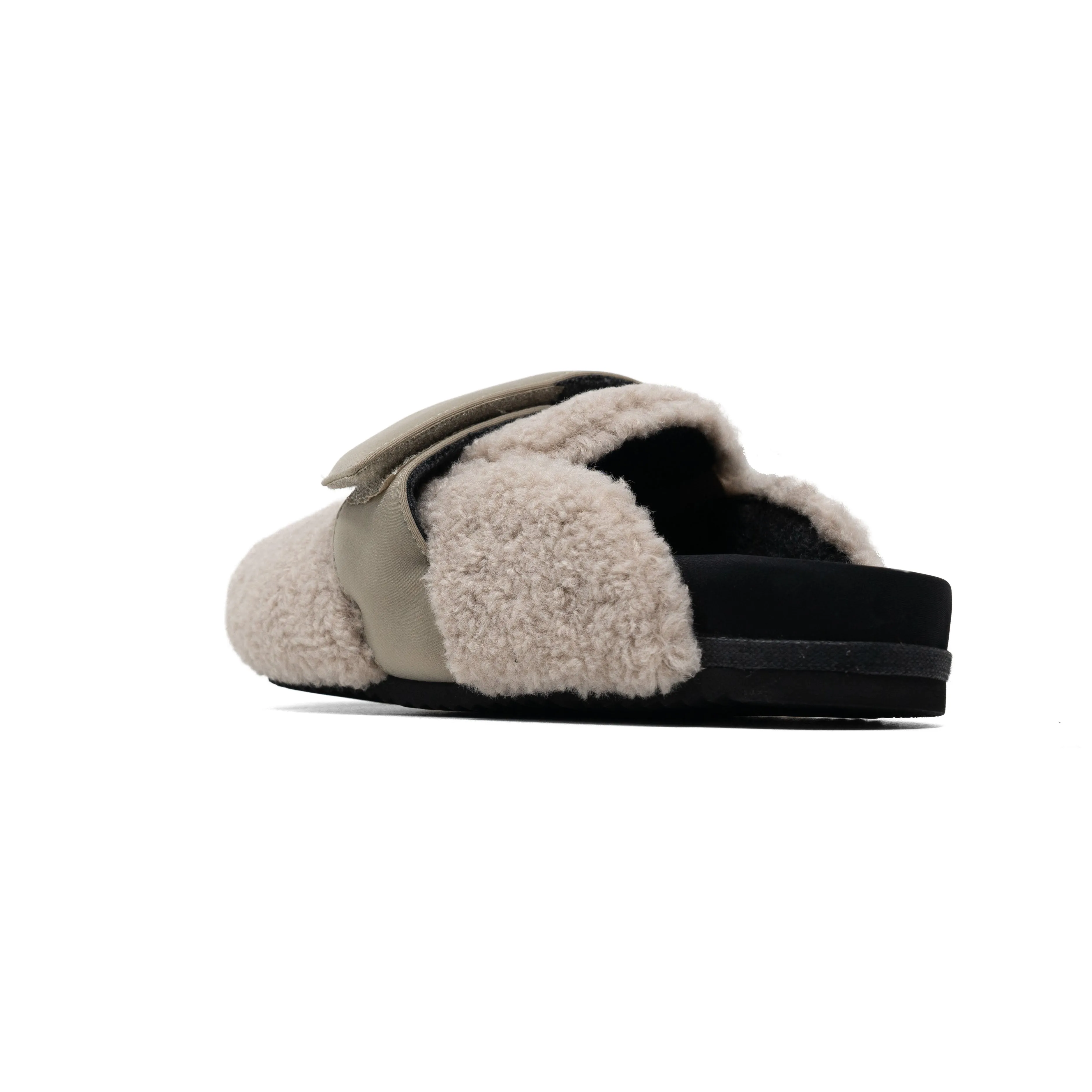 ROAM FUZZY LOAFER MULE CEMENT FAUX SHEARLING