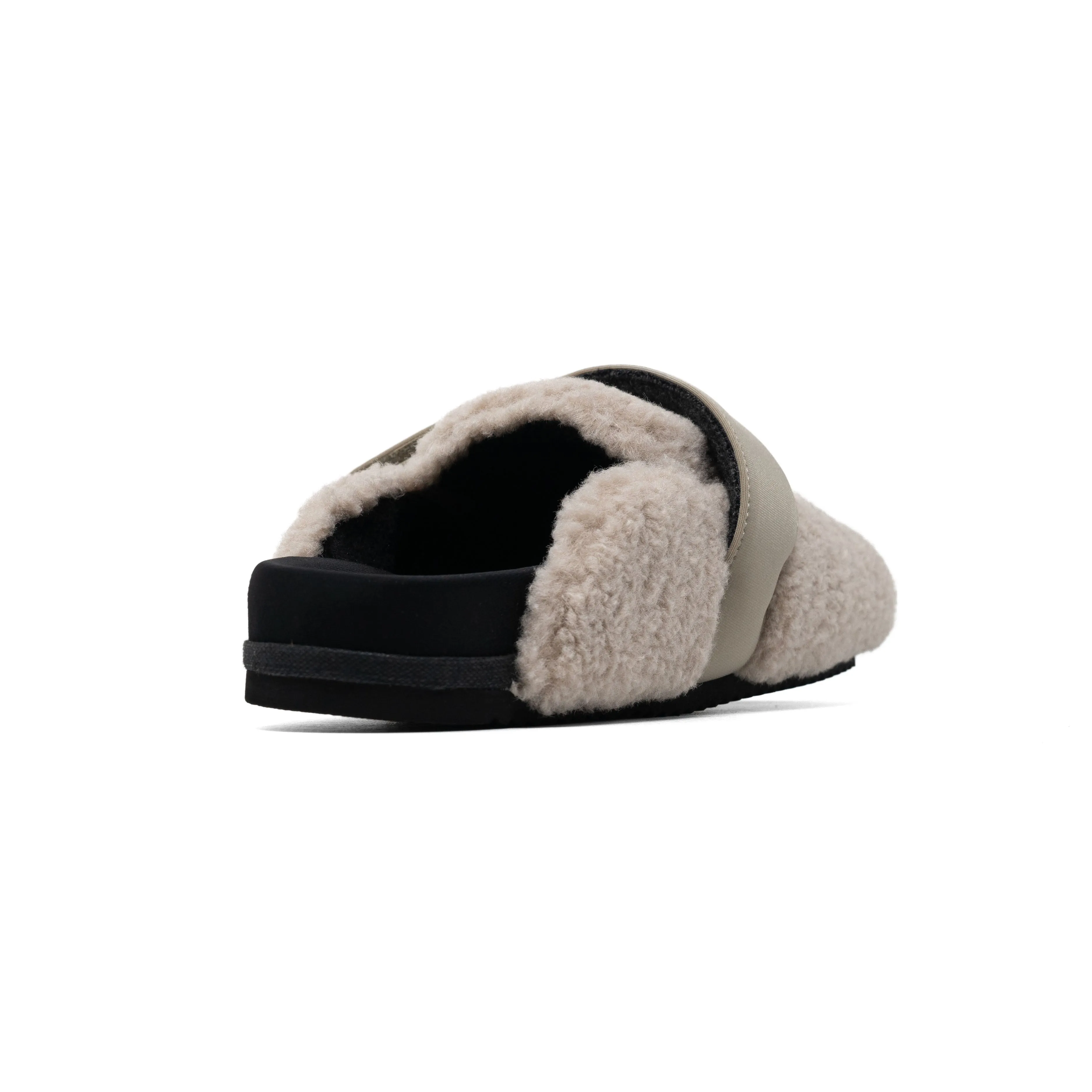 ROAM FUZZY LOAFER MULE CEMENT FAUX SHEARLING