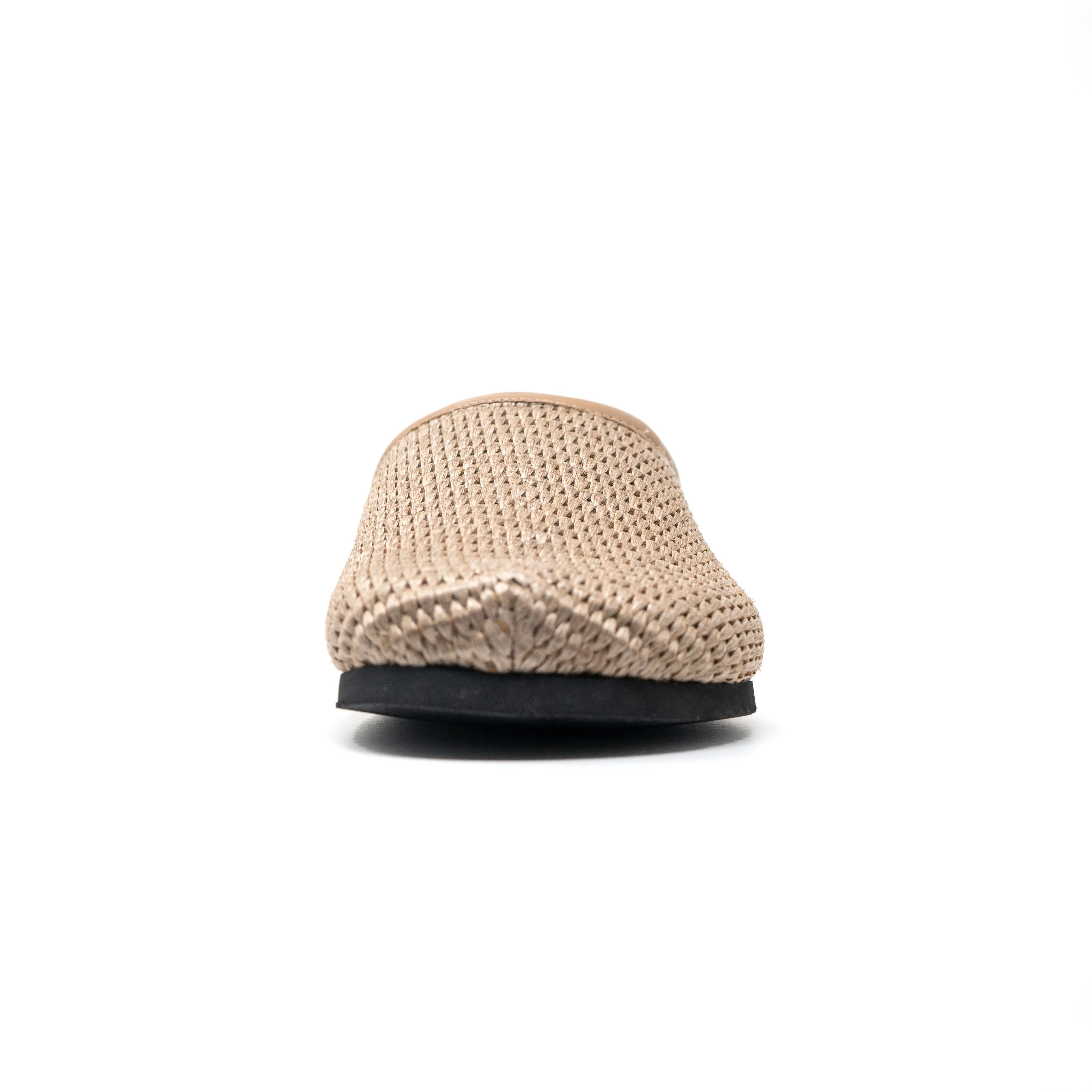 ROAM RAFFIA MULE NATURAL